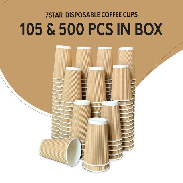 Wholesale Coffee Cups | Disposable Paper Cups for Hot & Cold Beverages in  Bulk | 7STAR WHOLESALE
